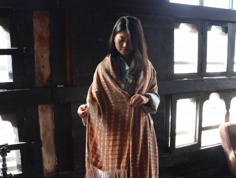 Handwoven Silk Scarf