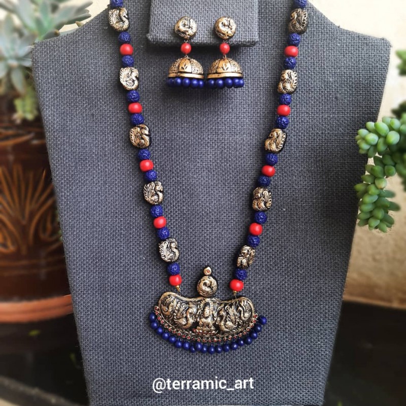 Terracotta jewellery set