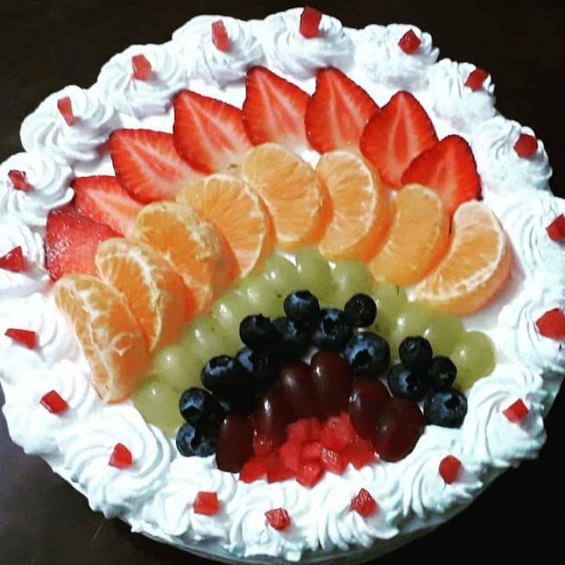 Rainbow Tres Leches Cake