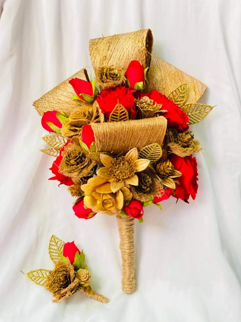 Maldivian Traditional Bridal Bouquet