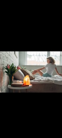 pink salt lamp