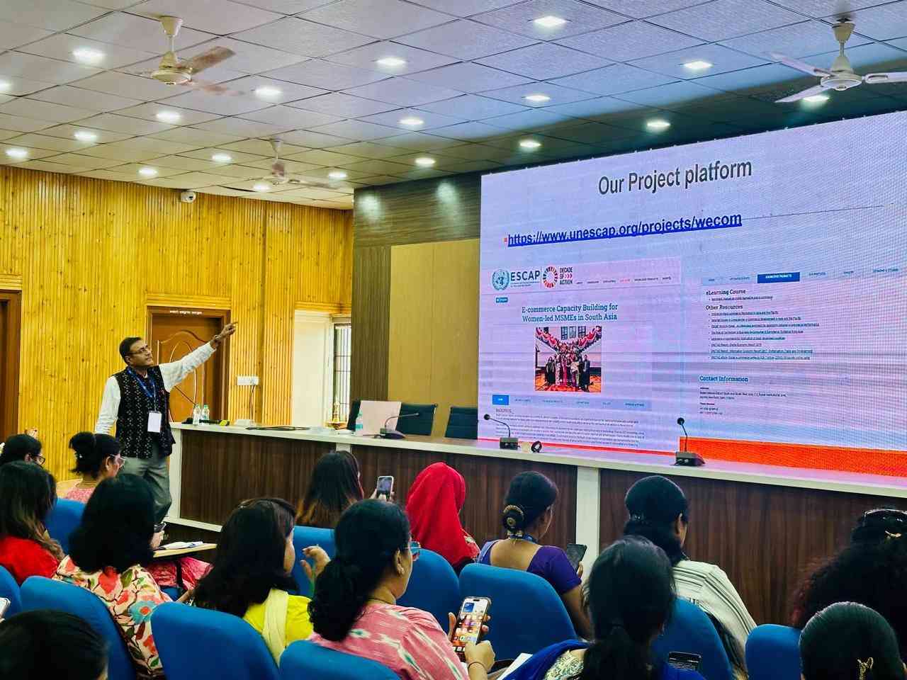 UNESCAP Wesellonline online training photo gallery