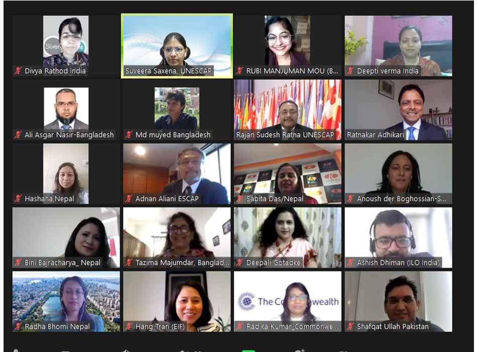 UNESCAP Wesellonline online training photo gallery
