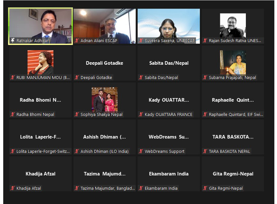 UNESCAP Wesellonline online training photo gallery