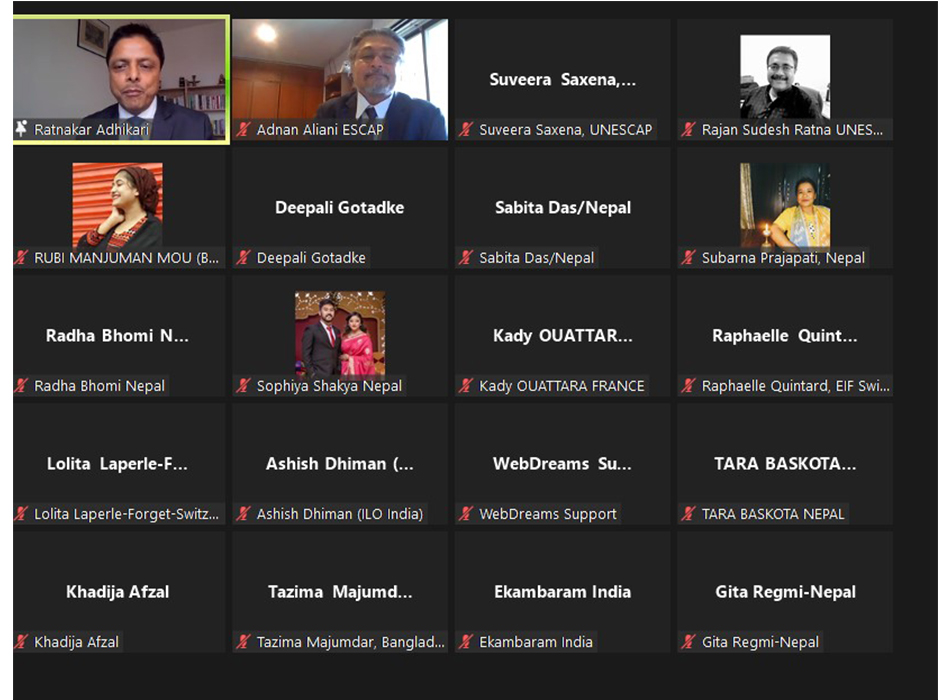UNESCAP Wesellonline online training photo gallery