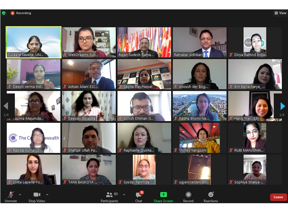 UNESCAP Wesellonline online training photo gallery