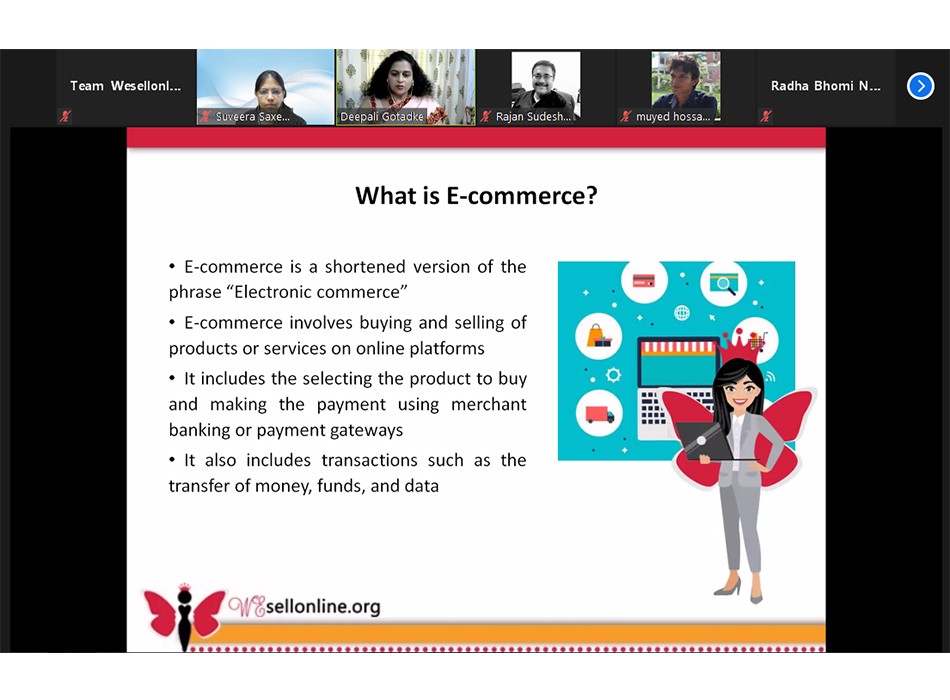 UNESCAP Wesellonline online training photo gallery