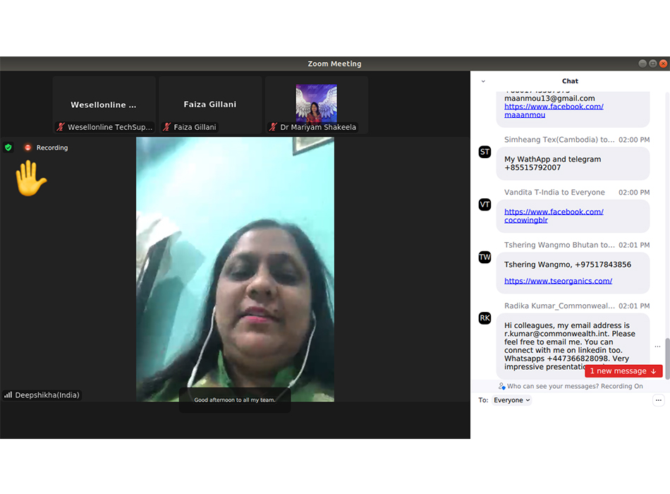 UNESCAP Wesellonline online training photo gallery