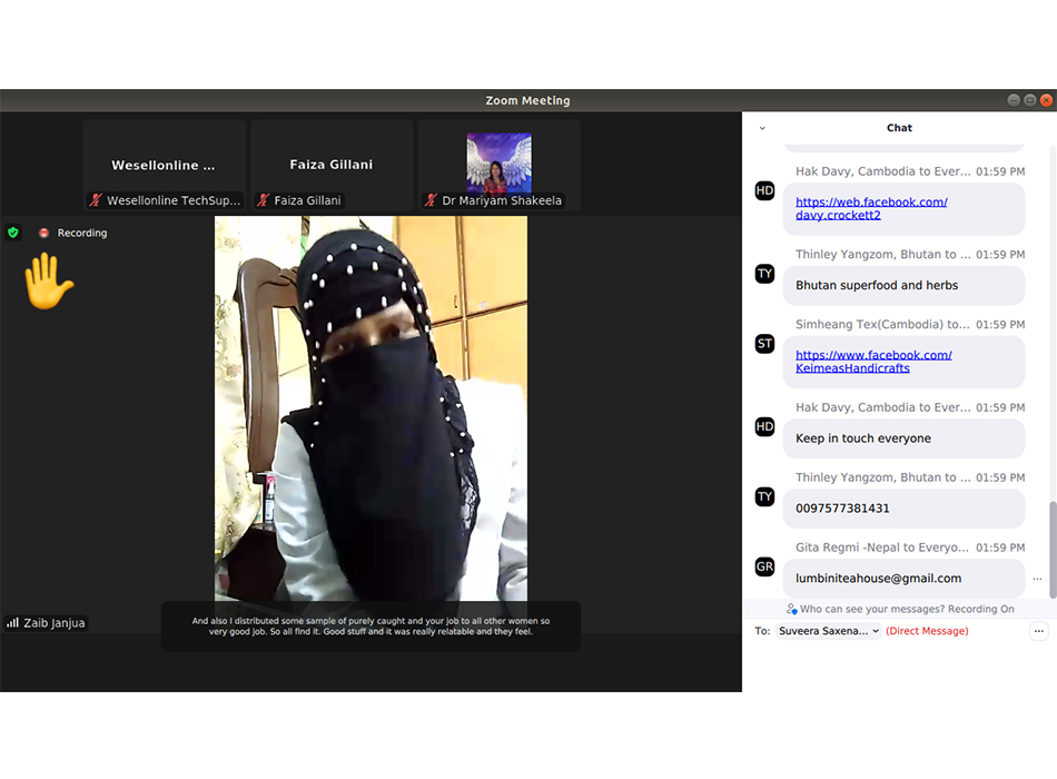 UNESCAP Wesellonline online training photo gallery