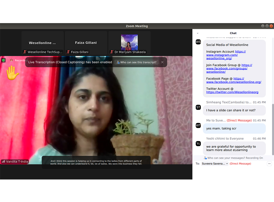 UNESCAP Wesellonline online training photo gallery
