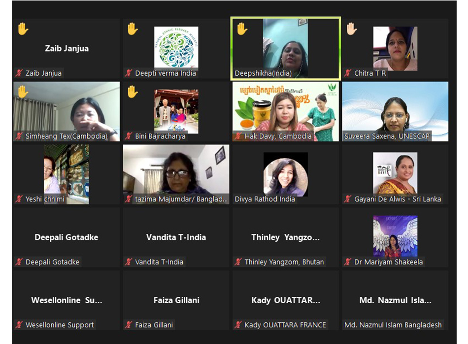 UNESCAP Wesellonline online training photo gallery