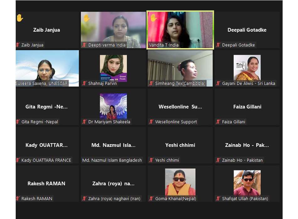 UNESCAP Wesellonline online training photo gallery