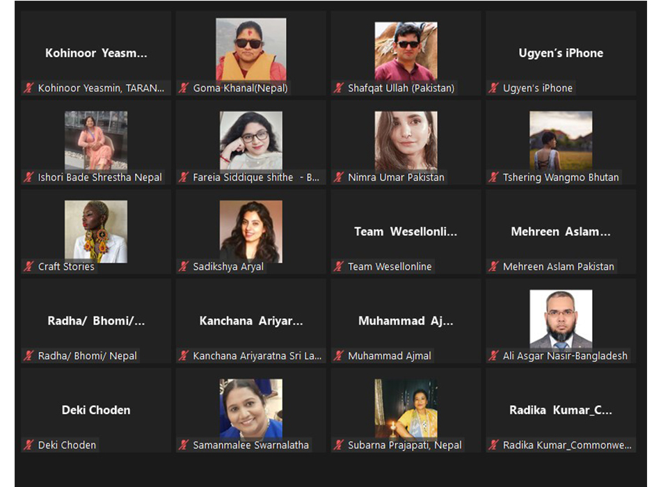 UNESCAP Wesellonline online training photo gallery