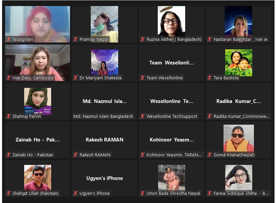UNESCAP Wesellonline online training photo gallery