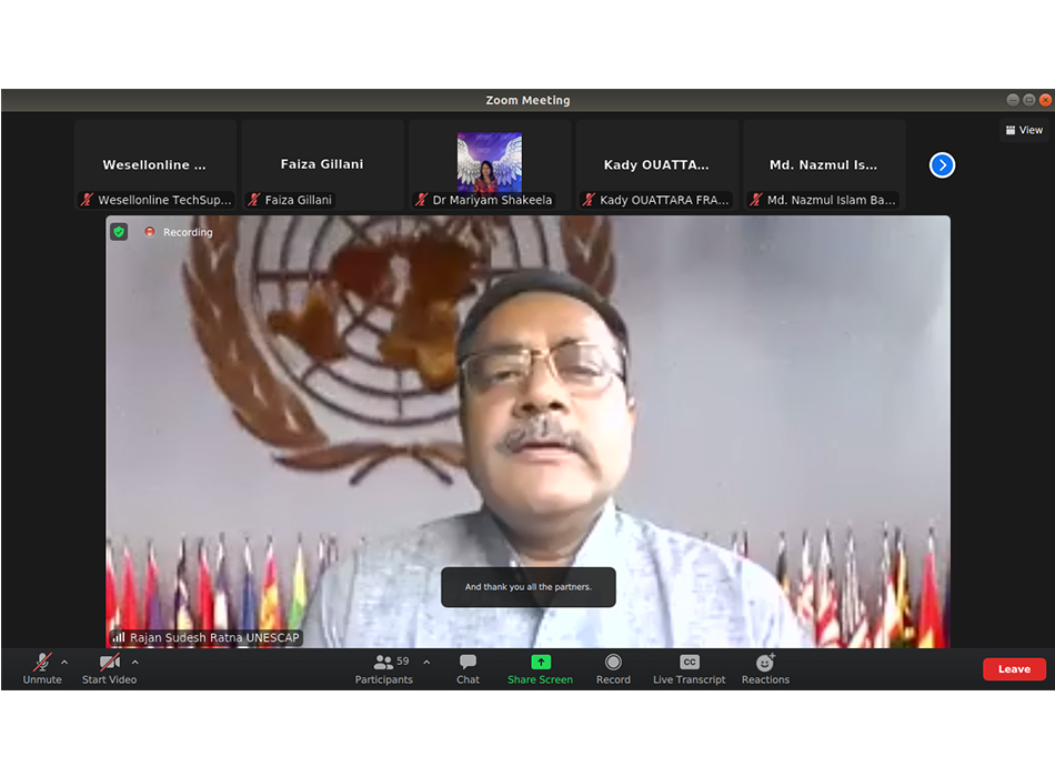 UNESCAP Wesellonline online training photo gallery