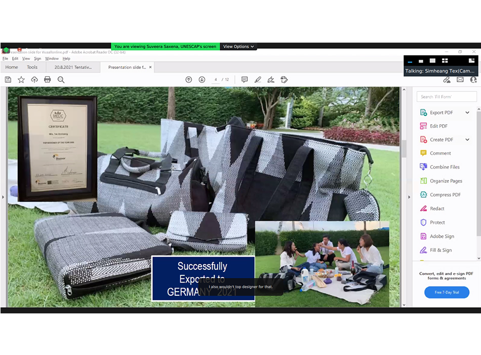UNESCAP Wesellonline online training photo gallery