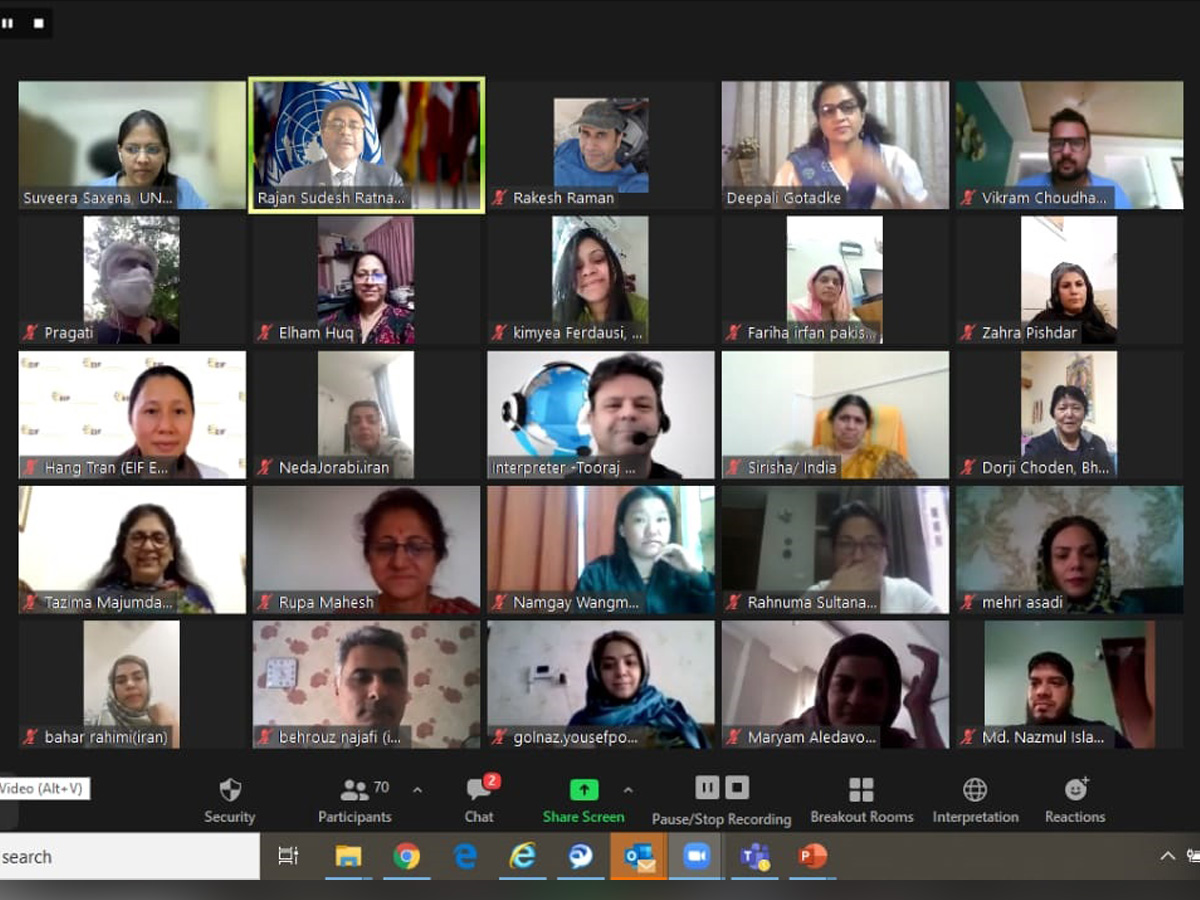UNESCAP Wesellonline online training photo gallery