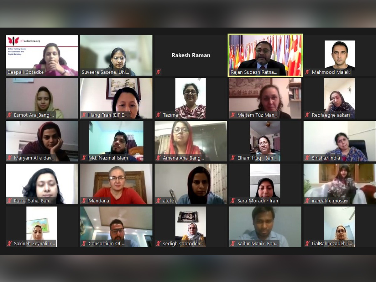 UNESCAP Wesellonline online training photo gallery