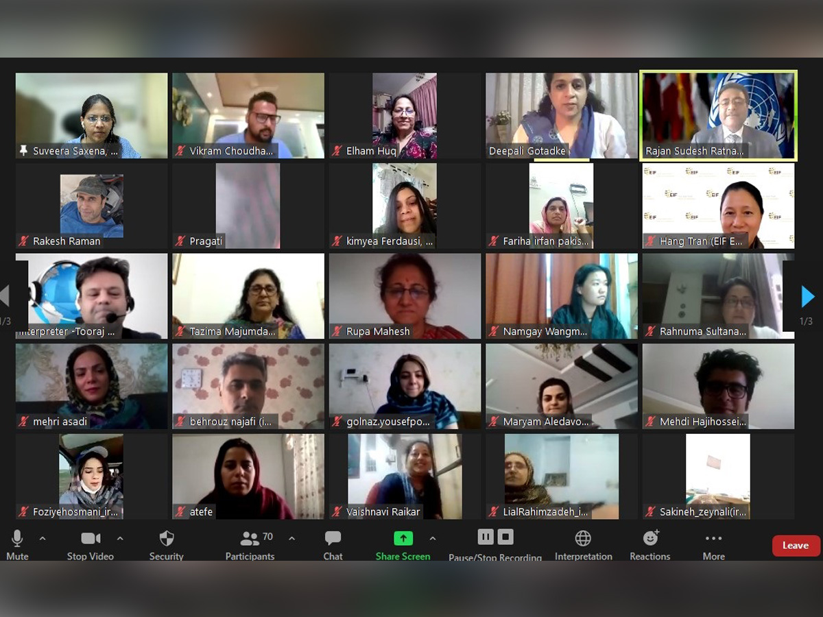 UNESCAP Wesellonline online training photo gallery