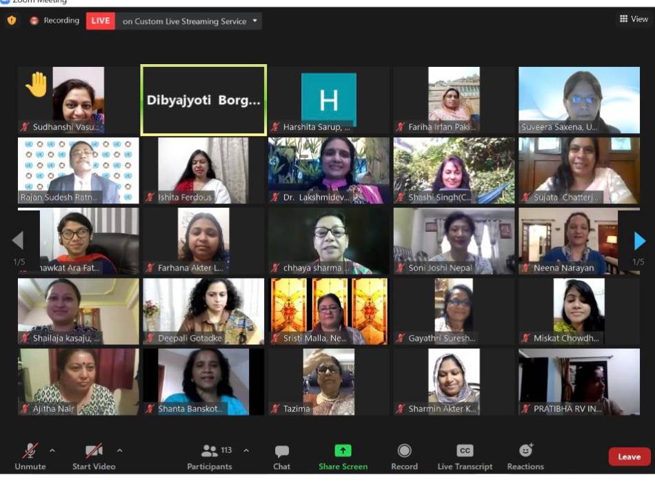 UNESCAP Wesellonline online training photo gallery